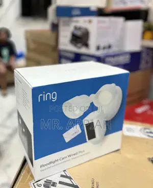 Order Authentic Ring Floodlight Cam Wired Pro(White) 