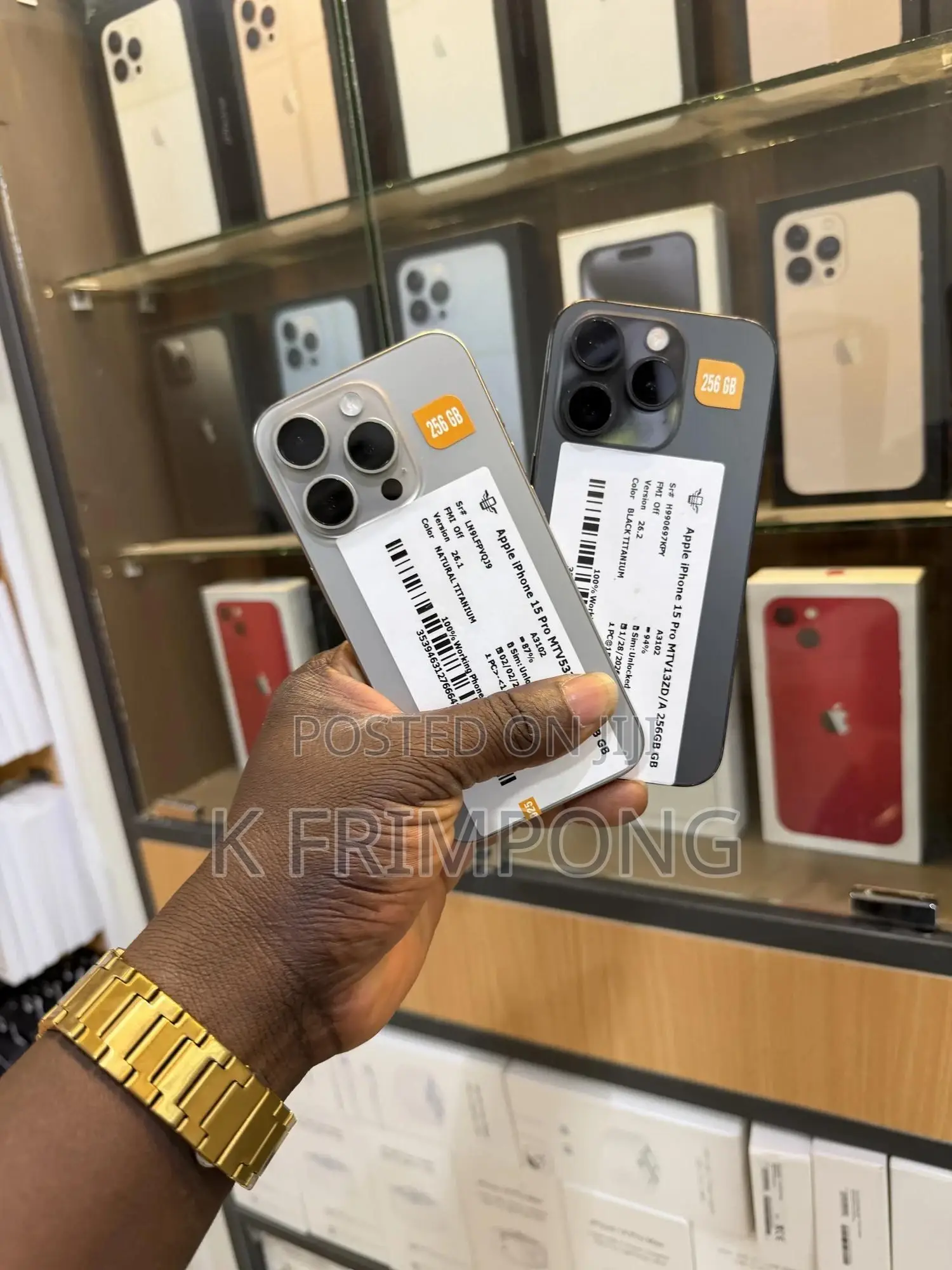Apple iPhone 15 Pro 256 GB Black