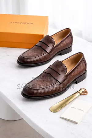 Vuitton Quality Leather Loafer