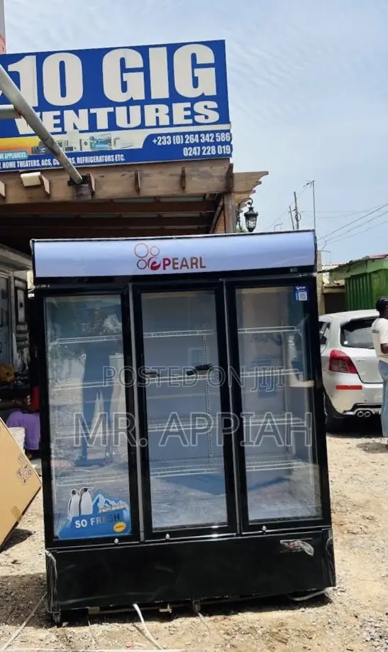 Best Pearl 3 Door Glass Electric Display Fridge(Pvc-1540-28ab)