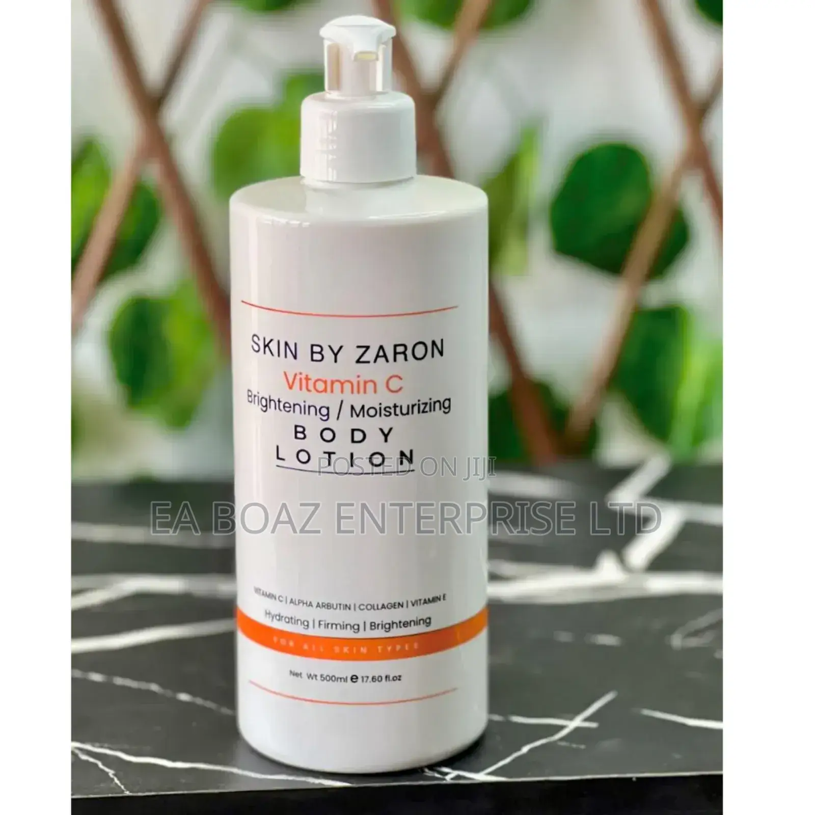 Skin by Zaron Vitamin C Brightening and Moisturizing Body Lotion