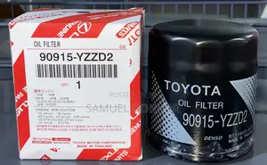 Toyota Genuine Parts Oil Filter Part Number 90915-Yzzd2