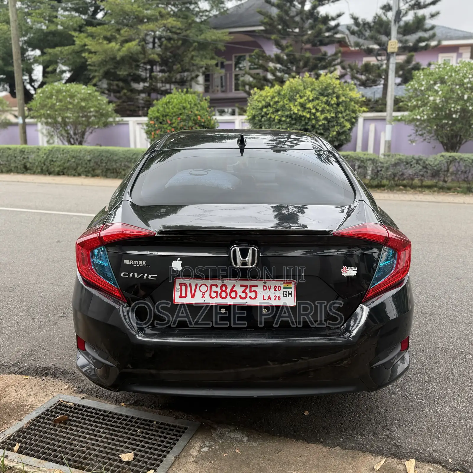Honda Civic Sport Sedan 2019 Black