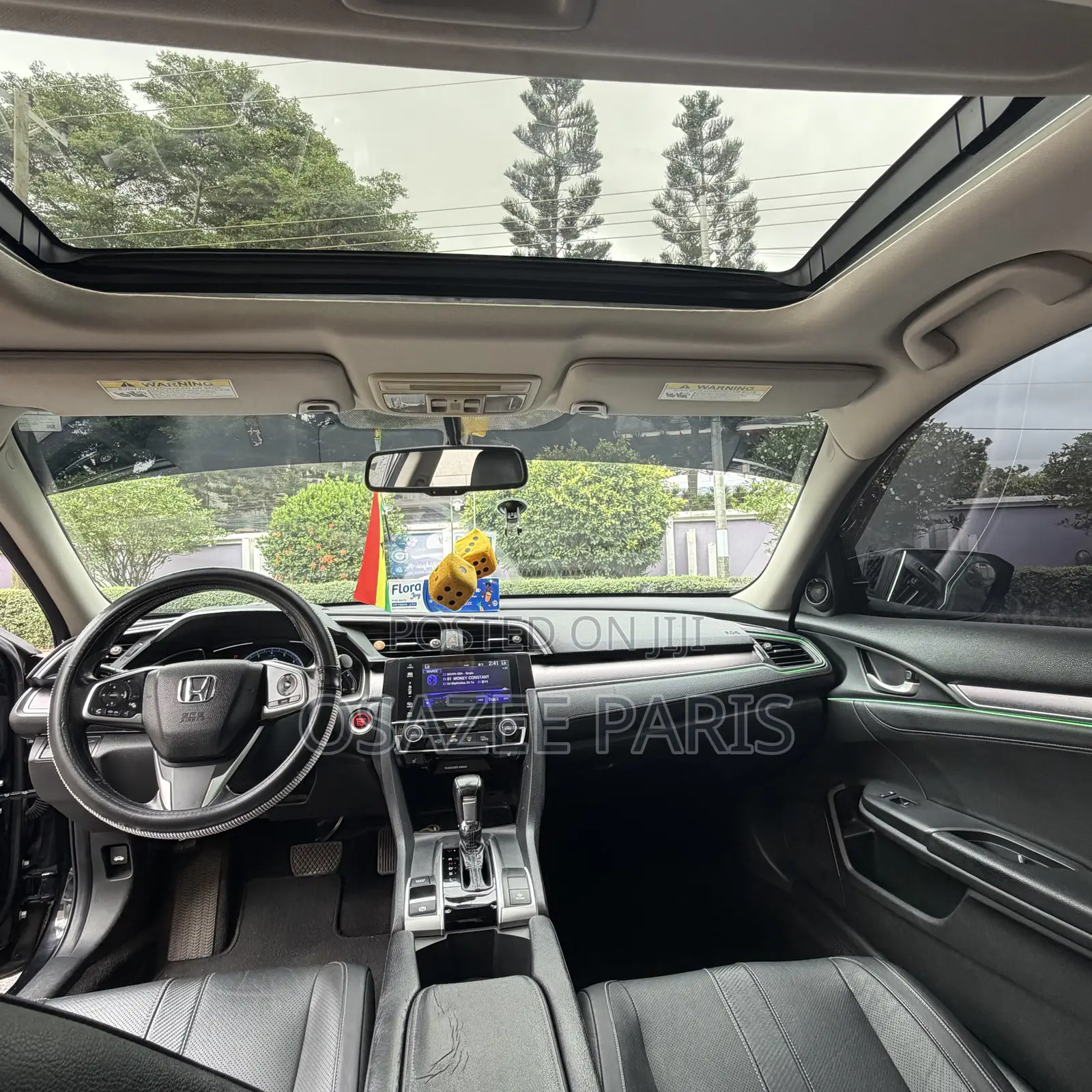 Honda Civic Sport Sedan 2019 Black
