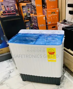 Premium White Nasco 11kg Semi-Automatic Washing Machine Nas-11-Tw