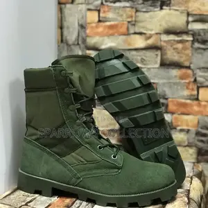 Tactical Military Boots Olive Green