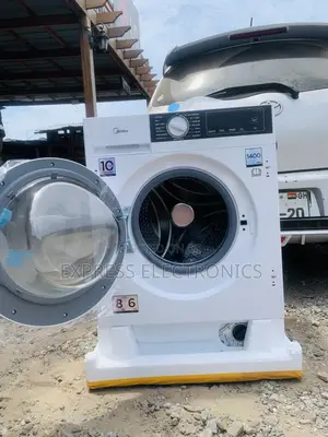 Brand New White Midea 8/6kg Front Load Wm Mfa06d80b/W