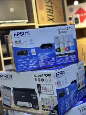 Epson Ecotank Home L3251 Wi‐Fi Ink Tank Printer | 3‐In‐1