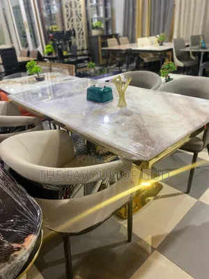 Classic 6seater Marble Dining