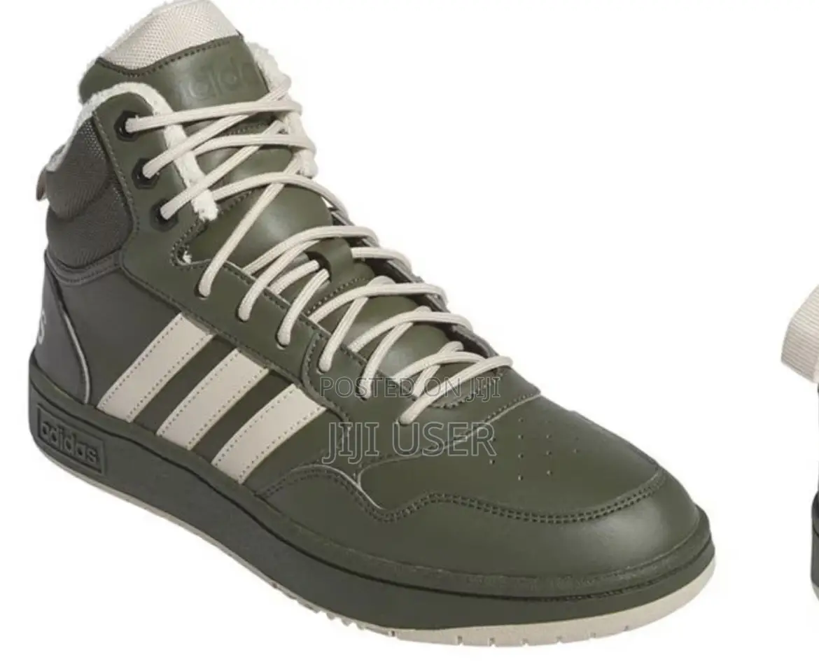 Original Adidas Men's Hoops 3.0 Mid WTR Basketball Trainers