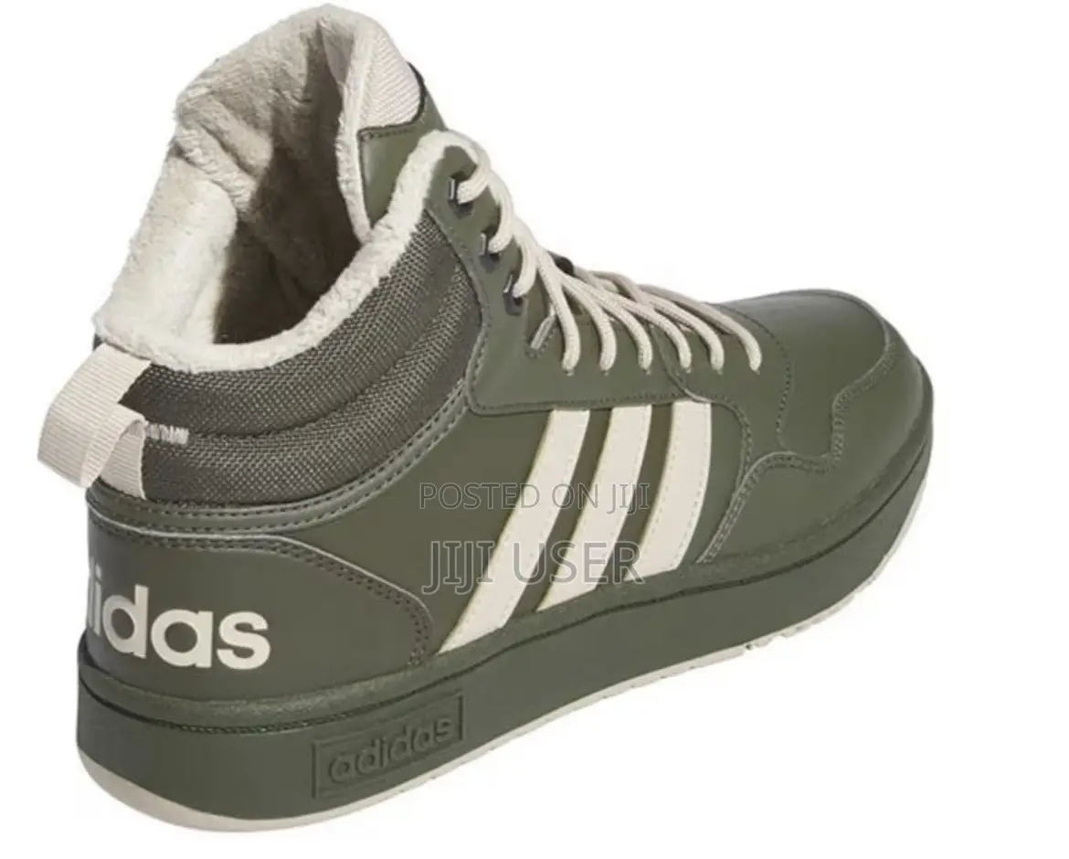 Original Adidas Men's Hoops 3.0 Mid WTR Basketball Trainers