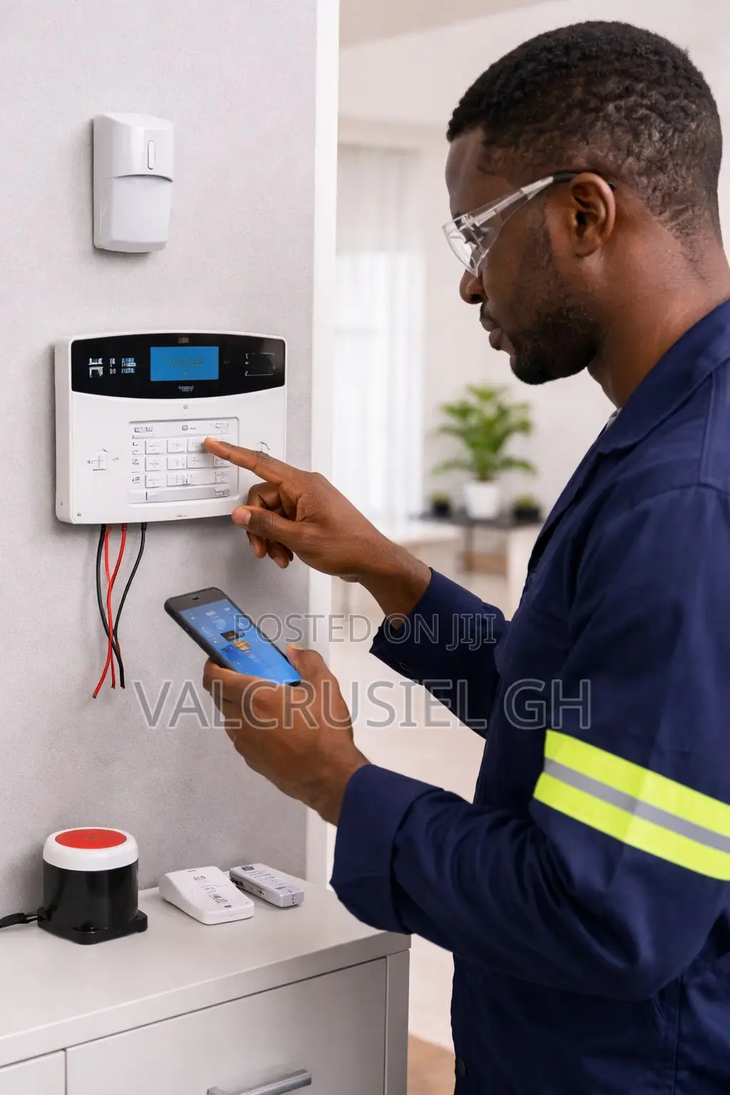 Installation Of Gsm Alarm System