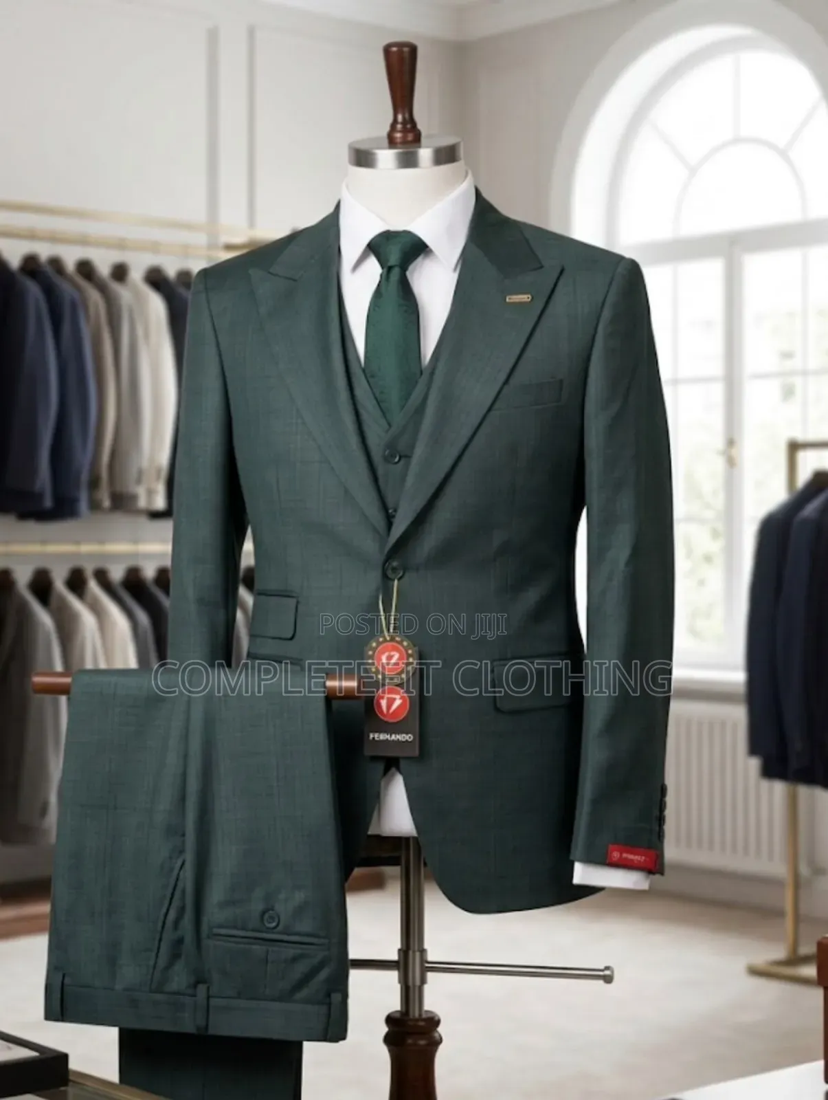 3 PCS Stripes Suits Available for Men