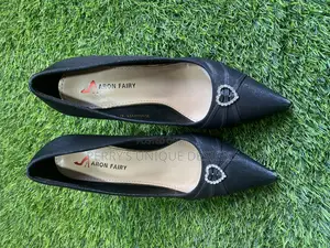 Noir Elegance Pointed High Heels