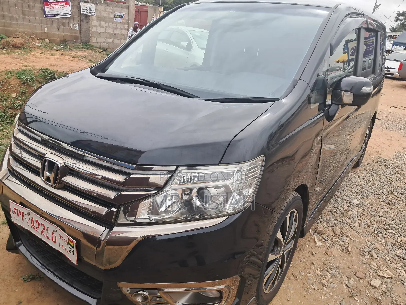 Honda Stepwgn 2012 Black