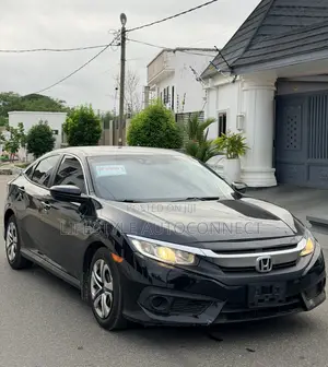 Honda Civic LX 2dr Coupe (2.0L 4cyl) 2016 Black