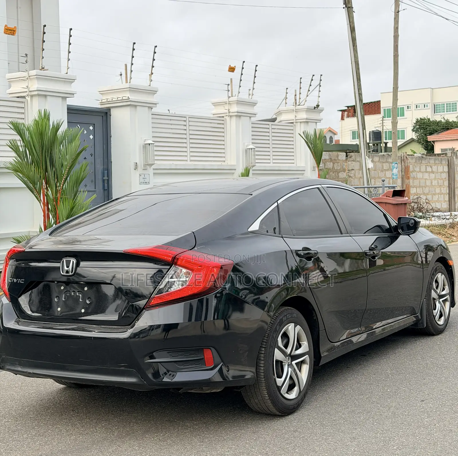 Honda Civic LX 2dr Coupe (2.0L 4cyl) 2016 Black