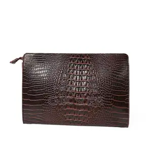 Crocodile Leather Pouch