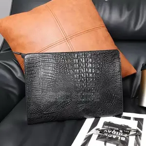Crocodile Leather Pouch