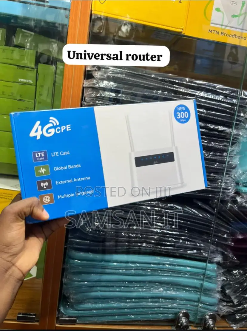 Universal Unlocked 4G Router Modem + Inbuilt Battery