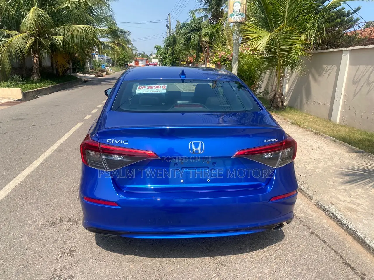 Honda Civic 2023 Blue