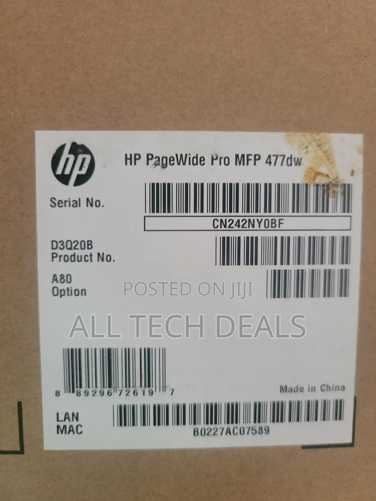 Hp Pagewide Pro 477dw Multifunction Printer