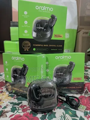 Oraimo Opensnap N2 Adaptive Volume Open-Ear True Wireless Earbuds