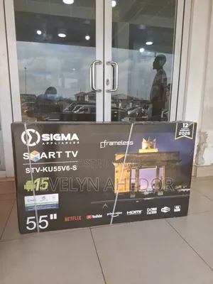 Smart Android Sigma Tv 55 Inches Uhd Available