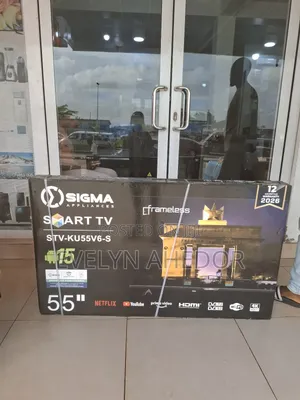 2026 Model of Sigma 50 Inches Smart Android Tv Uhd