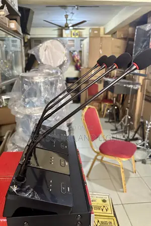 Jac 4-in-1 Wireless Digital Gooseneck Microphone Set for Conference
