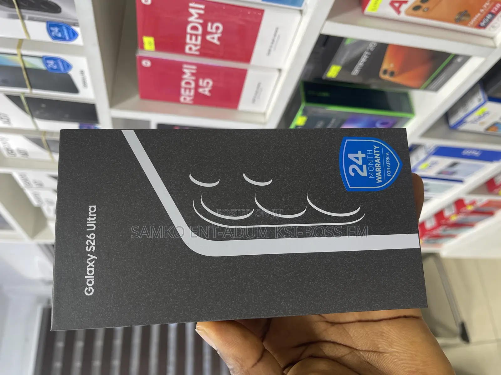 New Samsung Galaxy S26 Ultra 5G 256 GB Black