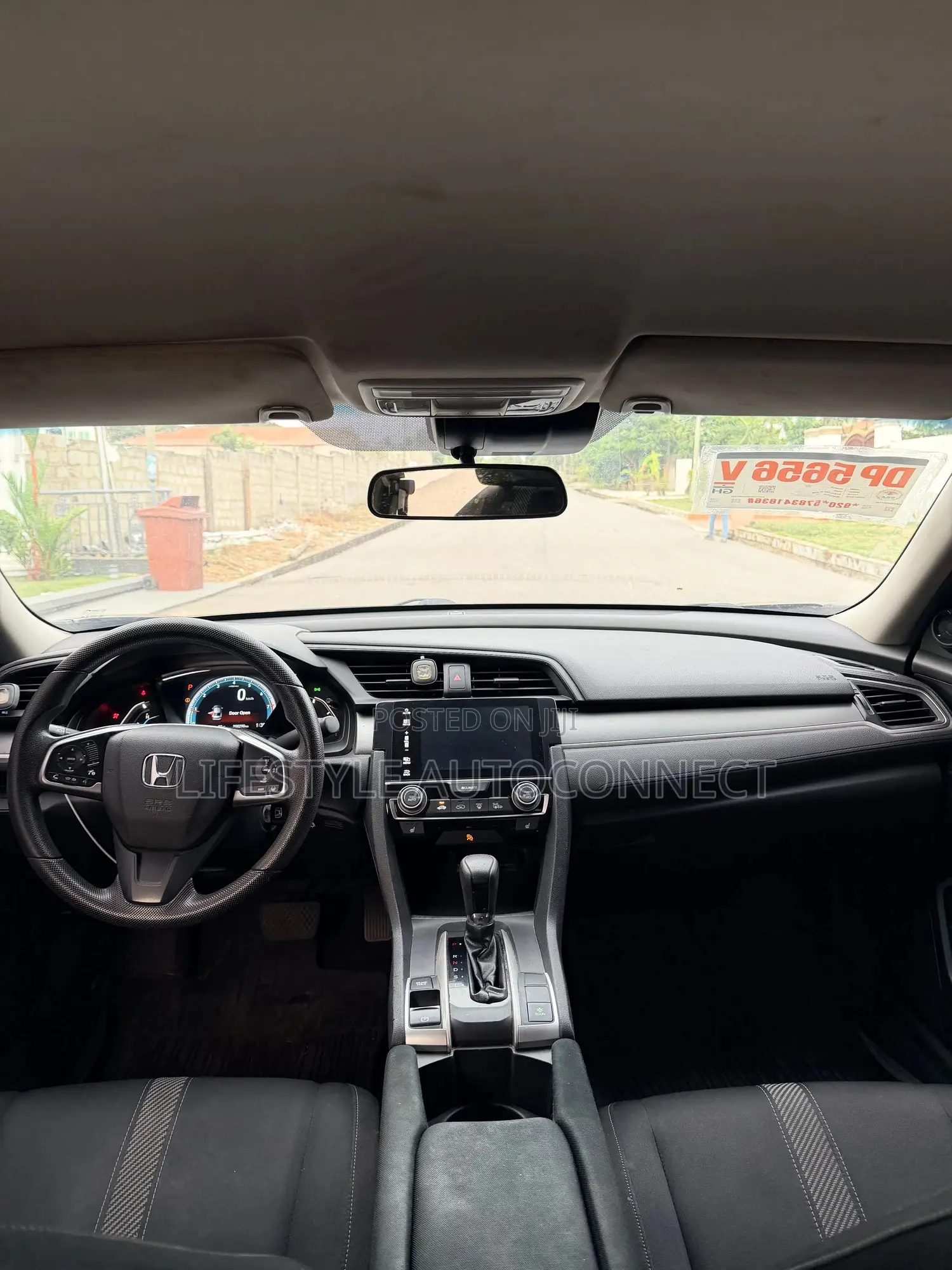Honda Civic LX 2dr Coupe (2.0L 4cyl) 2016 Black