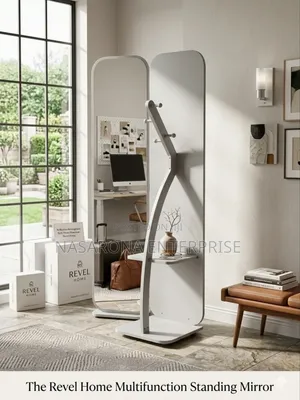 Sg-1 Full Lenght Mirror With Hanging Rack