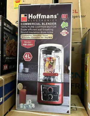 Hoffmans 4l Soundproof Blender