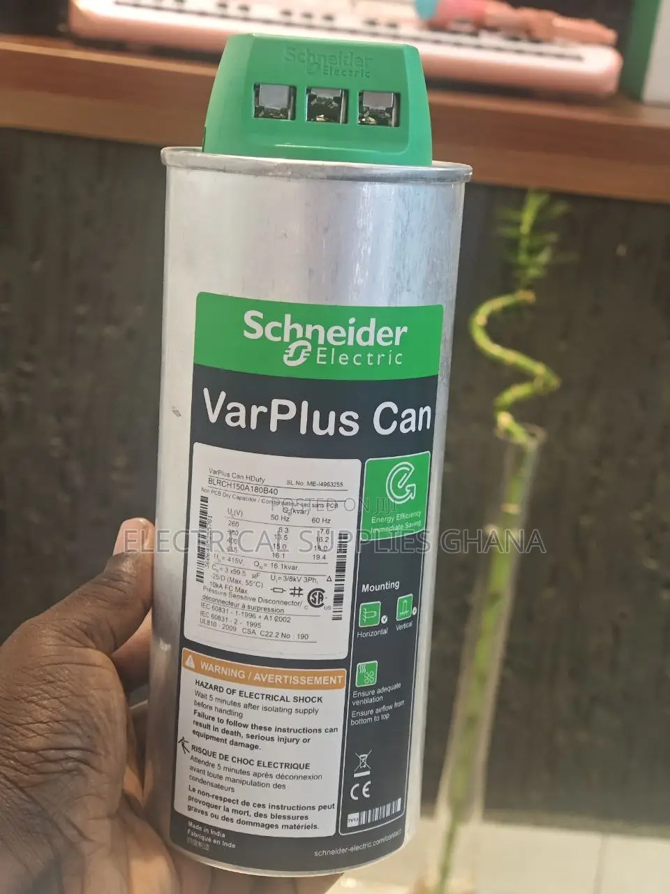 25kvar PFC Capacitor 415v Heavy Duty Schneider