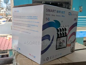  Smart Wifi PTZ CCTV Camera With Screen 8 Channel