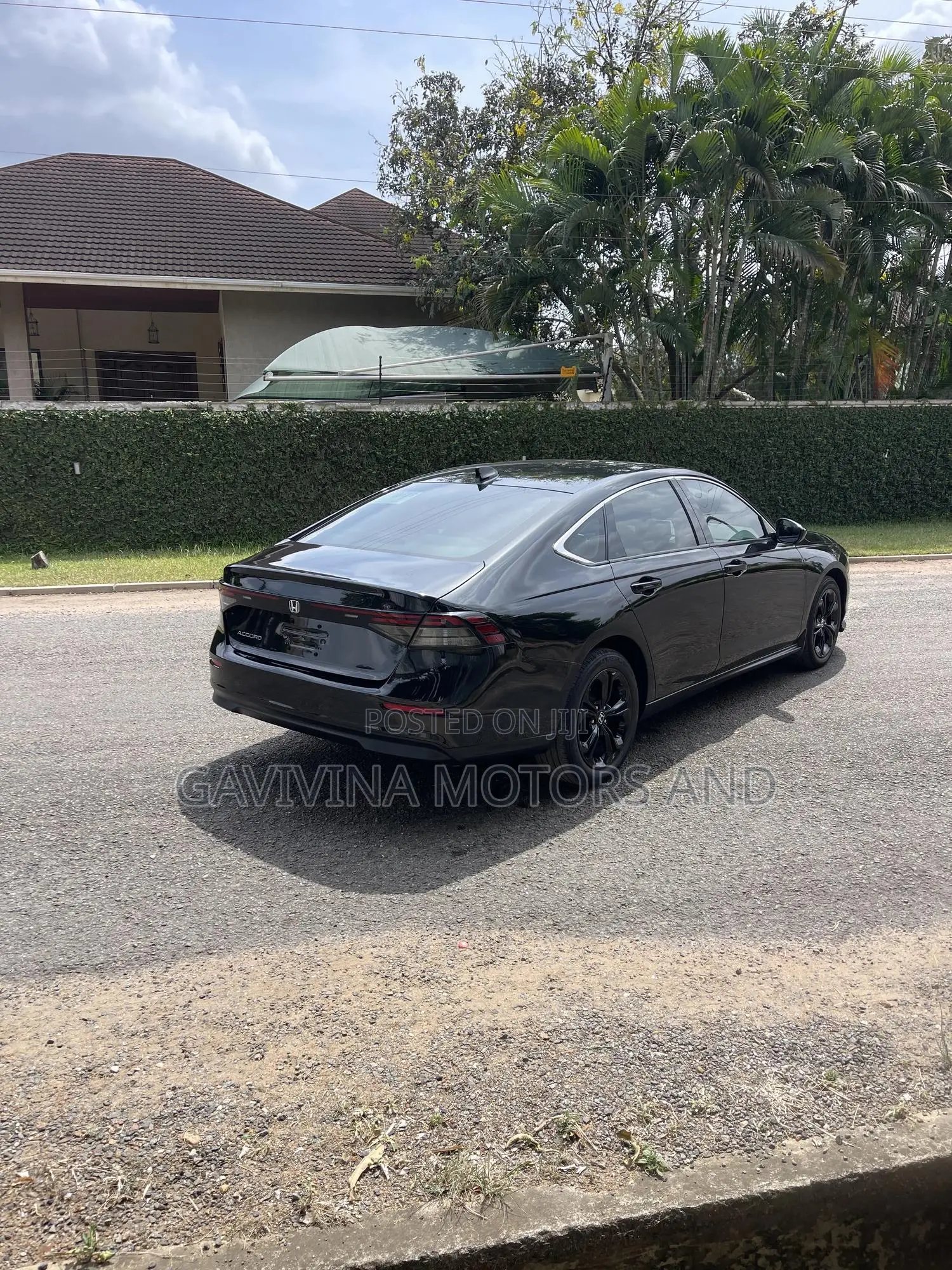 Honda Accord EX CVT 2024 Black