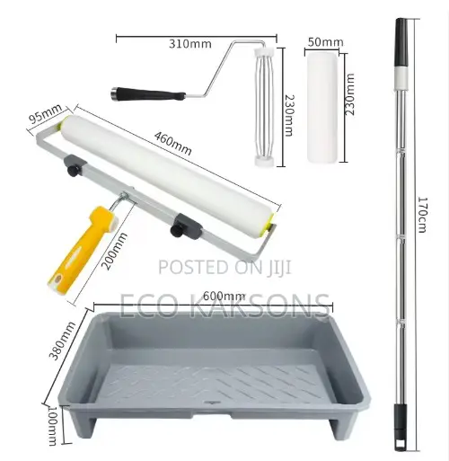 Adjustable Professional Painting Kit With 3 Roller Foams