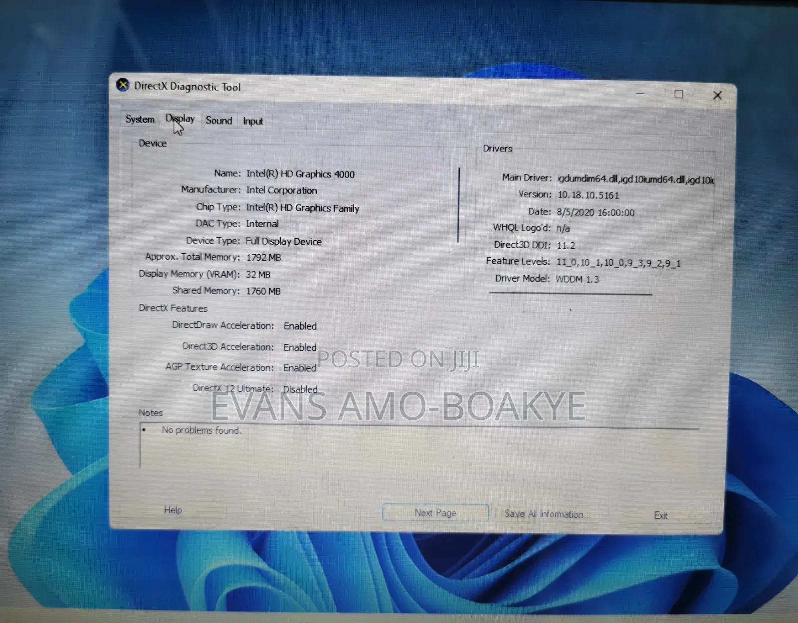 Laptop Toshiba Satellite P840 8GB Intel Core i5 SSHD+SSD 350GB