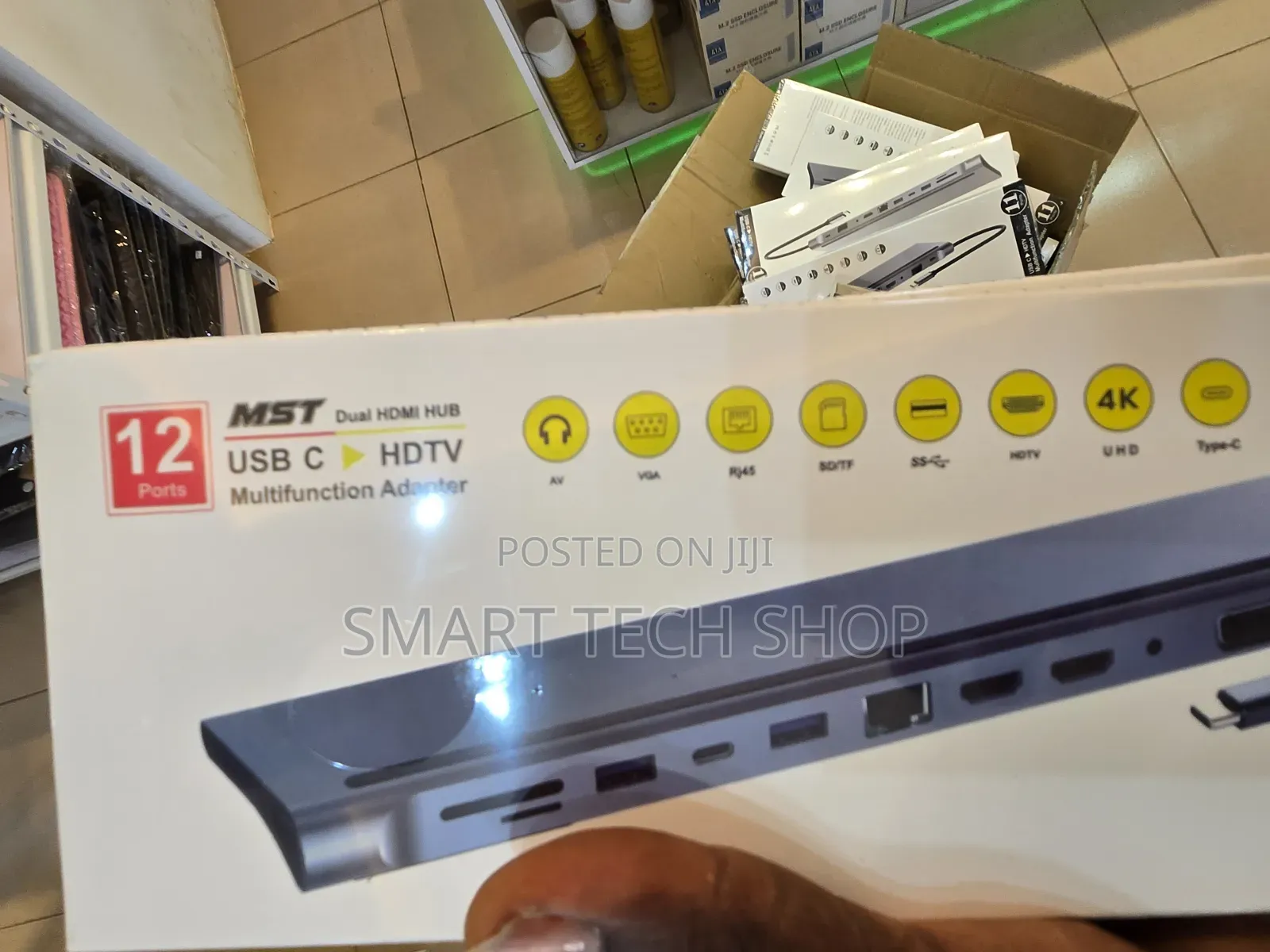 Dual Hdmi 12 in 1 Type C Hub