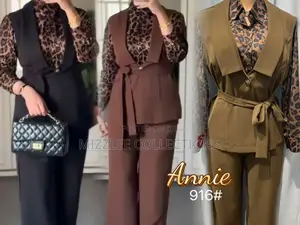 Quality 3piece Suit for Ladies From M-3xl