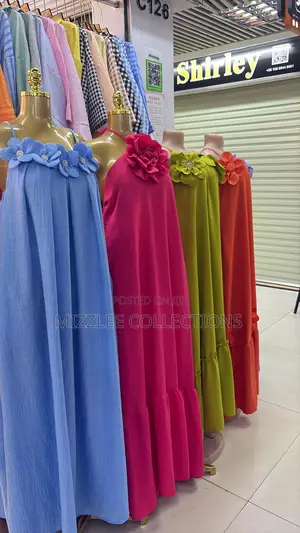 Beautiful Cotton Long Dress for Ladies