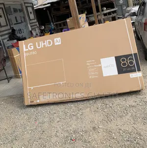 Secure Sleek 86-Inch Lg Ut80 (2024 Model) Is a Uhd Smart Tv
