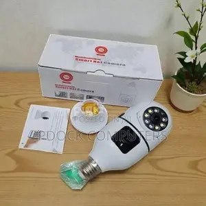 V380 Pro Wireless Dual Lens PTZ Bulb Smart Camera, 2 Views