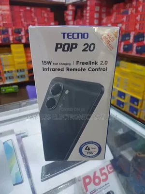 New Tecno Pop 20 64 GB Black
