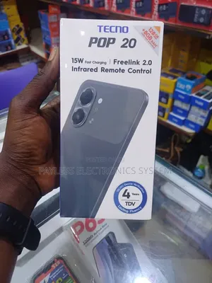 New Tecno Pop 20 128 GB Black