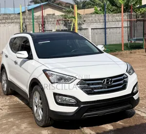 Hyundai Santa Fe Limited 4dr SUV (3.3L 6cyl 6A) 2015 White