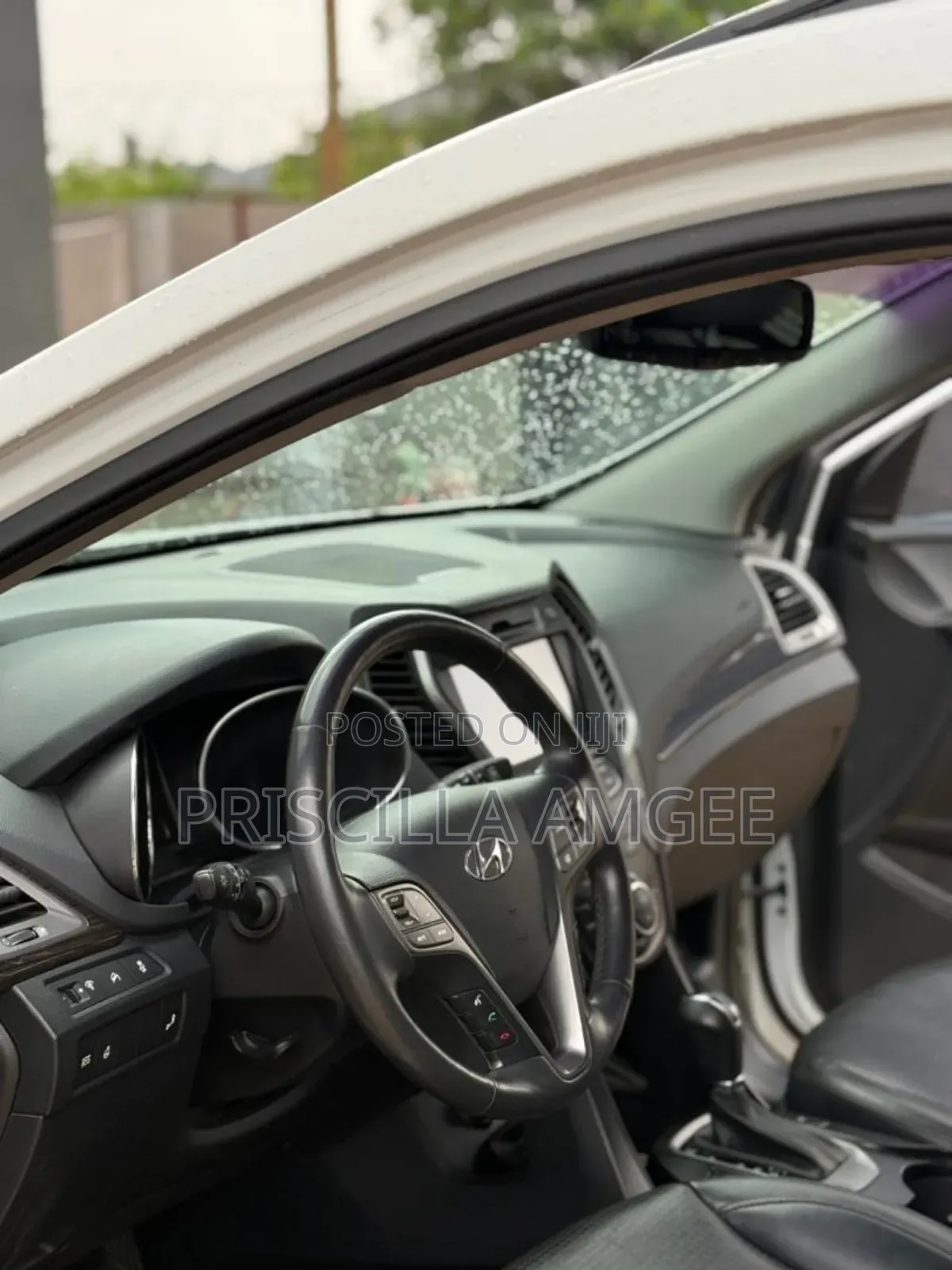 Hyundai Santa Fe Limited 4dr SUV (3.3L 6cyl 6A) 2015 White
