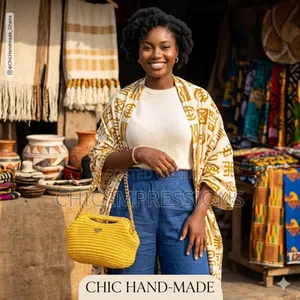 Chic Glow Crochet Bag