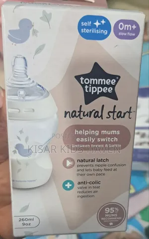 Tommee Tippee Feeding Bottle 0m+ 260ml